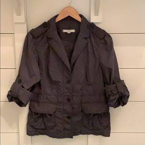 •Ann Taylor Loft• size large dark gray jacket